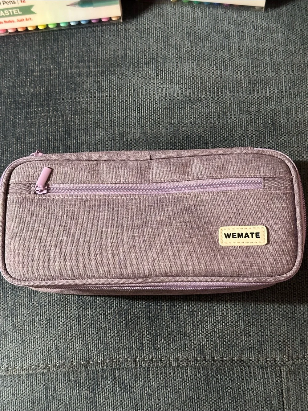 King Art Glitter Gel Pens & Wemate Pencil Case/Organizer